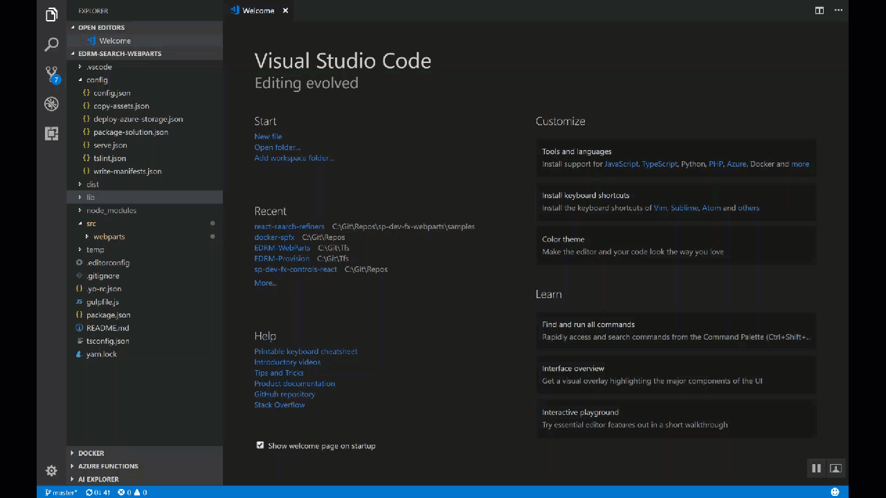 Cutting the clutter in Visual Studio Code